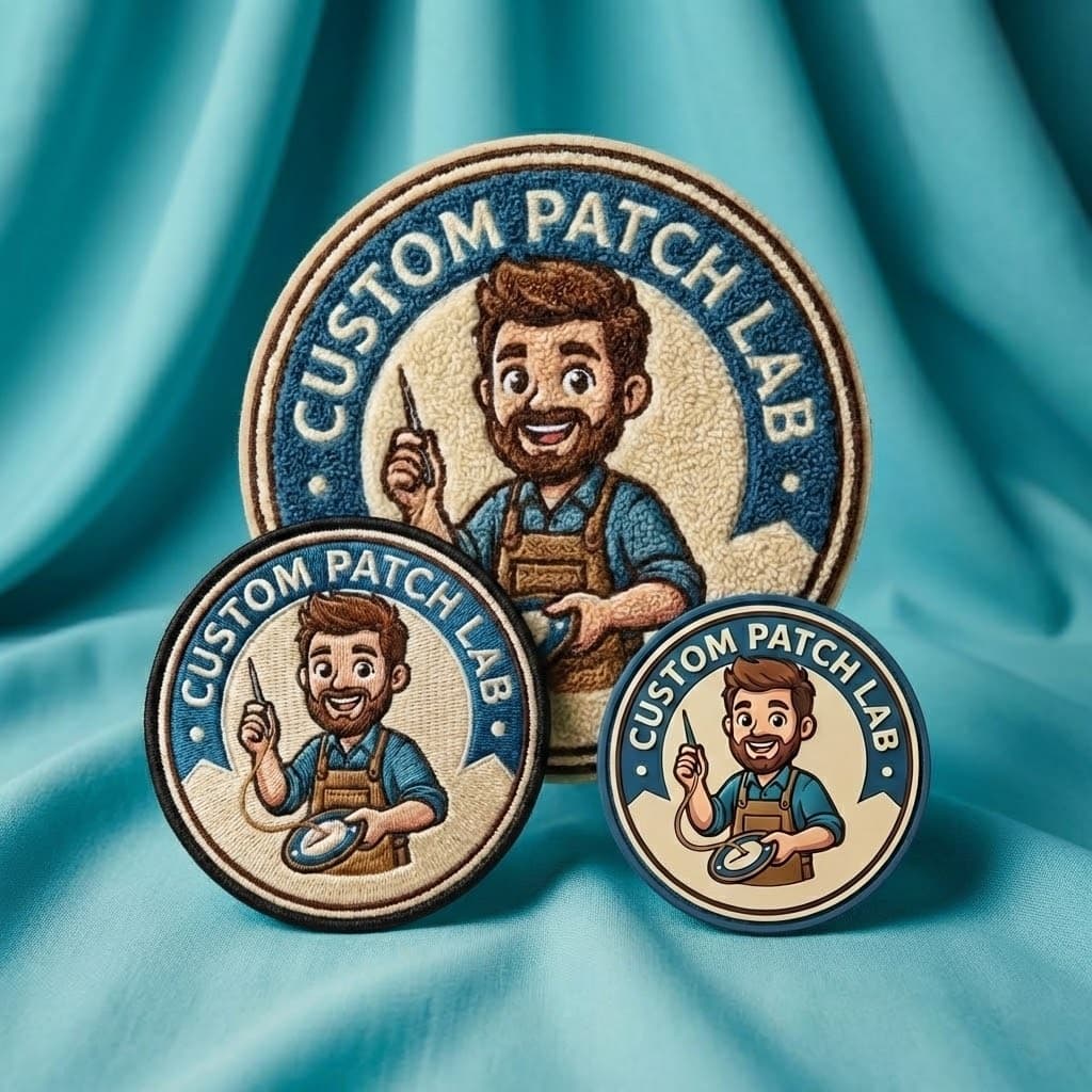 Professional Bundle – Chenille, Embroidered, and PVC patches